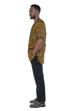 African Embroidered Dashiki Shirt