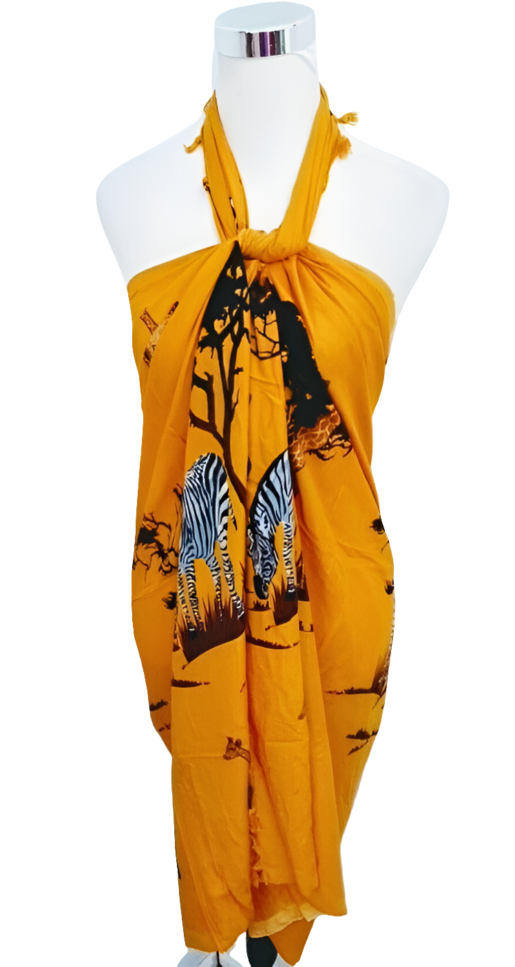 African Beach Sarong Kanga Leso Scarf