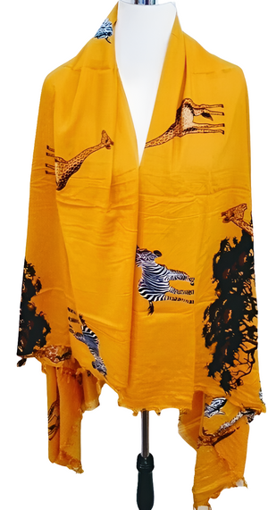 African Beach Sarong Kanga Leso Scarf