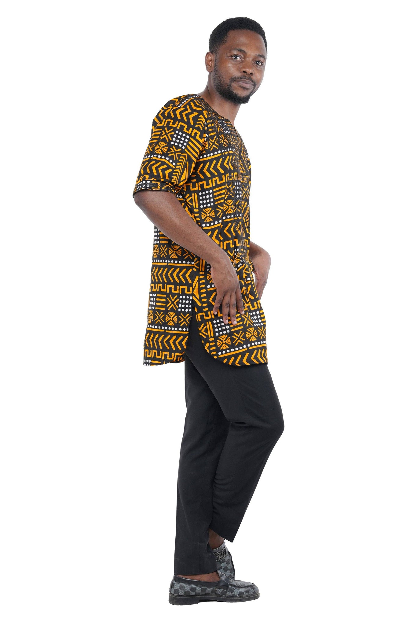 African Embroidered Dashiki Shirt